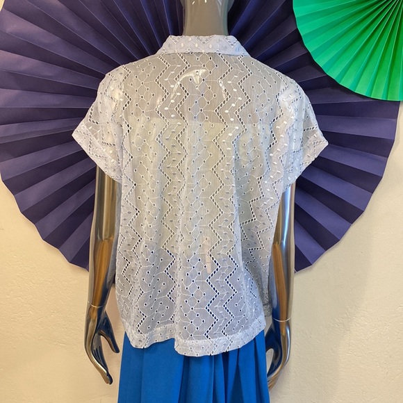 The Kooples Sheer Top, L - Picture 5 of 6